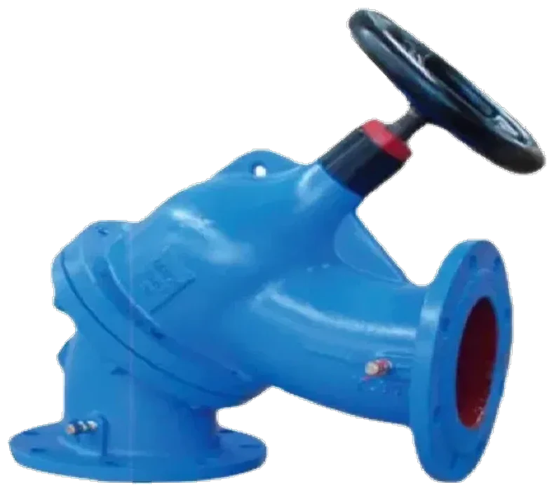 محبس ثلاثي الوظائف - زاوية – Triple-Duty Valve, Angle